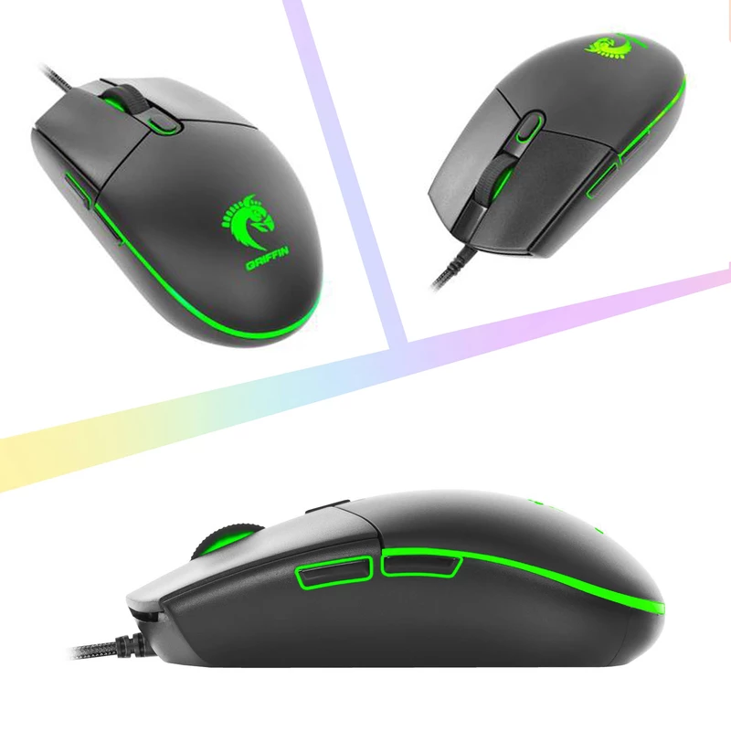 ماوس مخصوص بازی گرین مدل GM603-RGB
