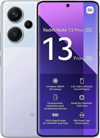 گوشی موبایل شیائومی مدل Redmi Note 13 Pro Plus 5G اقساطی